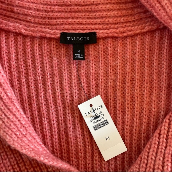 Talbots V-neck Knitted Sweater Size M - Picture 5 of 7